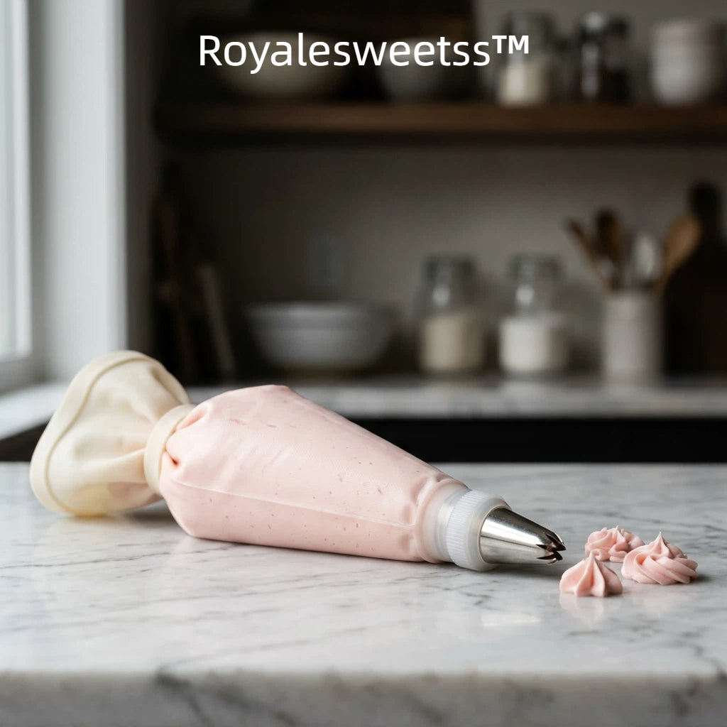 Royalesweetss™ | VelvetSwirl Decorating Piping Bag